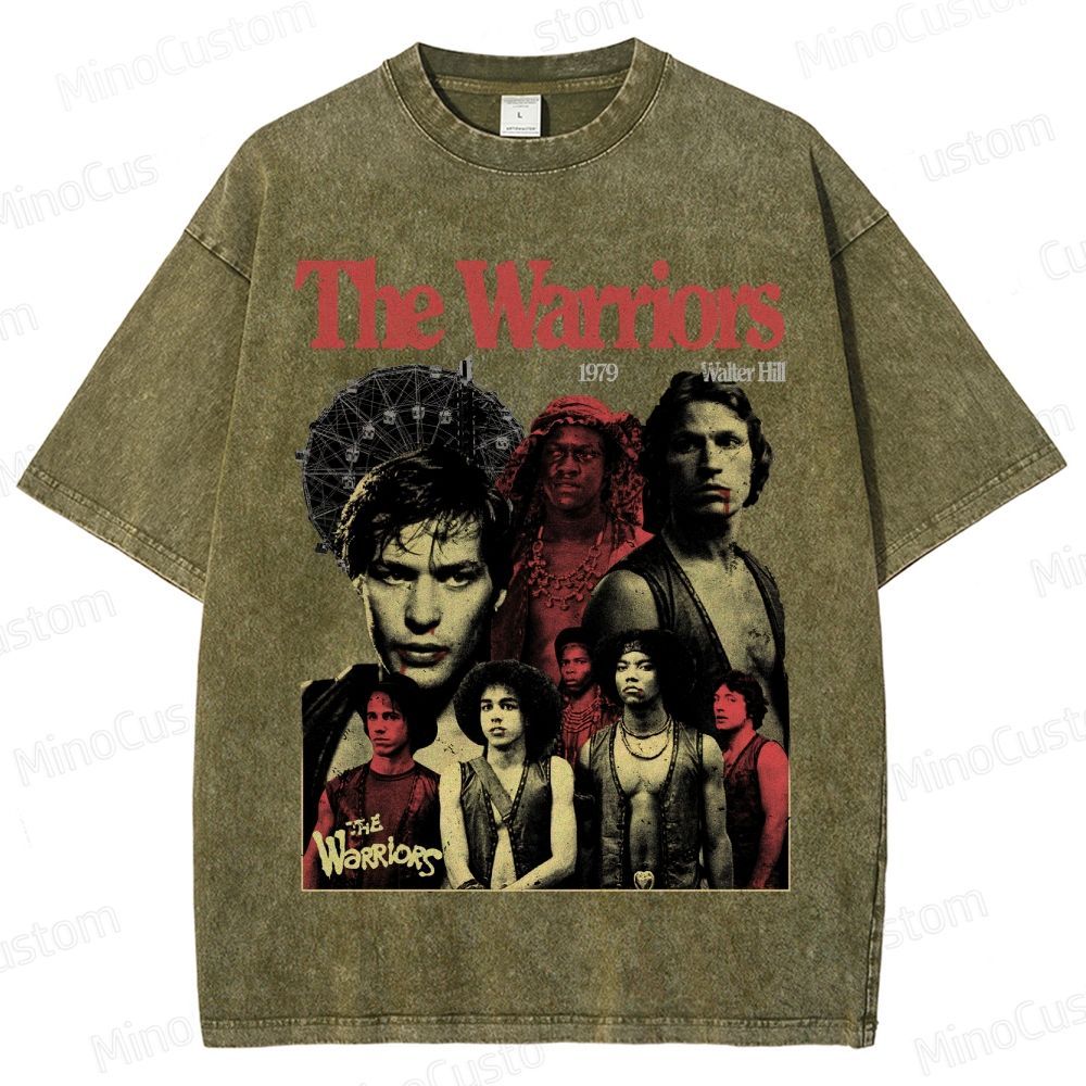 The Warriors 1979 Vintage Washed Movie T - Shirt