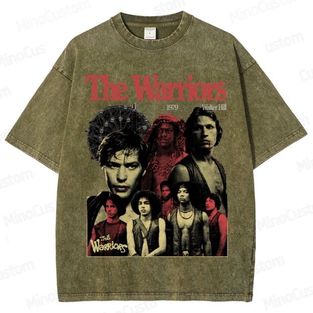 The Warriors 1979 Vintage Washed Movie T - Shirt