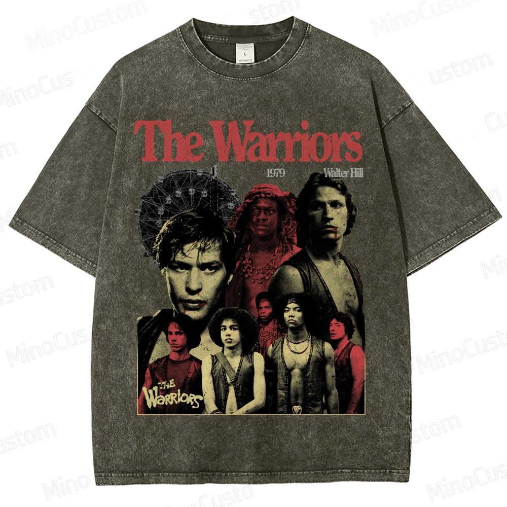 The Warriors 1979 Vintage Washed Movie T - Shirt