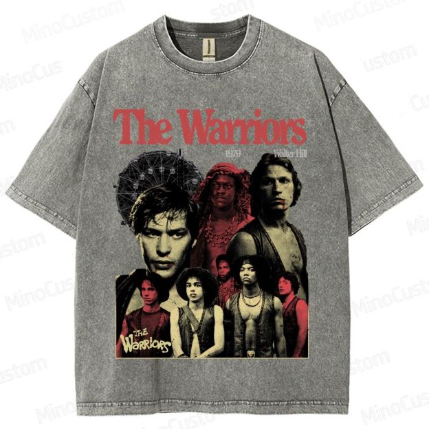 The Warriors 1979 Vintage Washed Movie T - Shirt