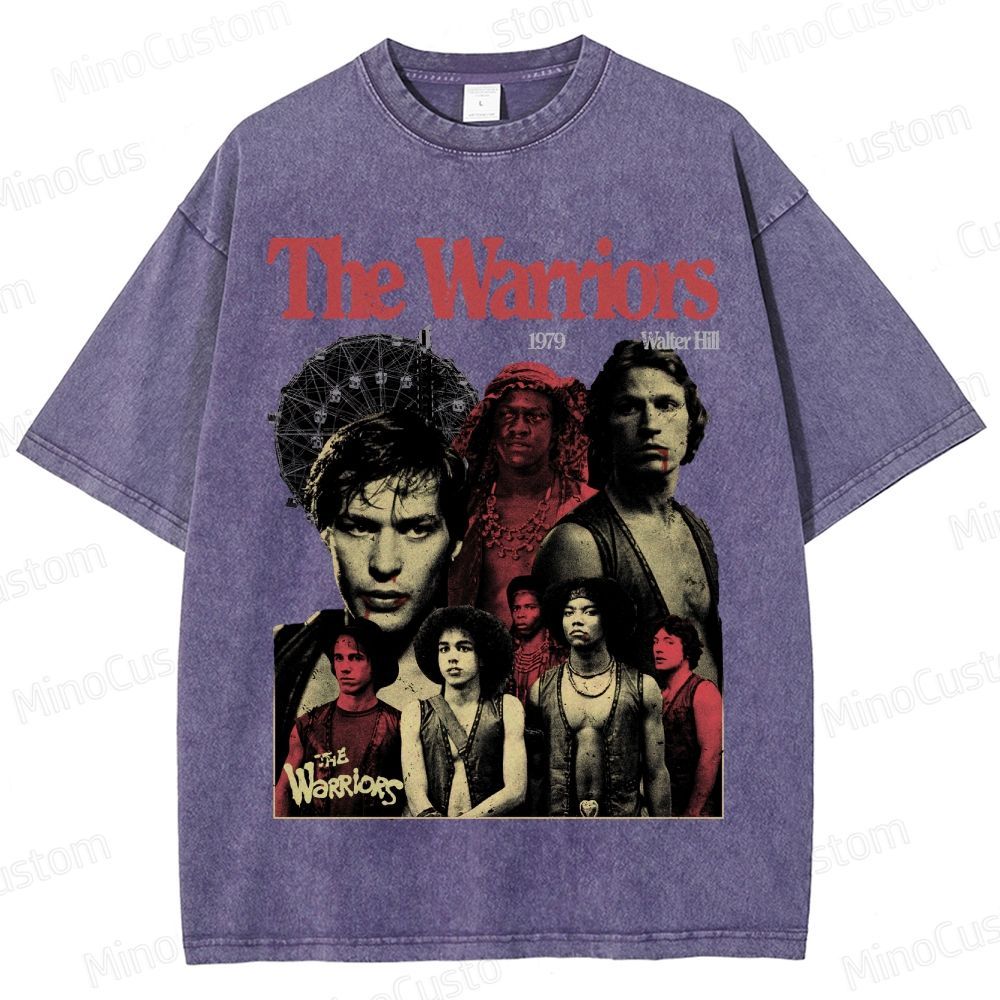 The Warriors 1979 Vintage Washed Movie T - Shirt