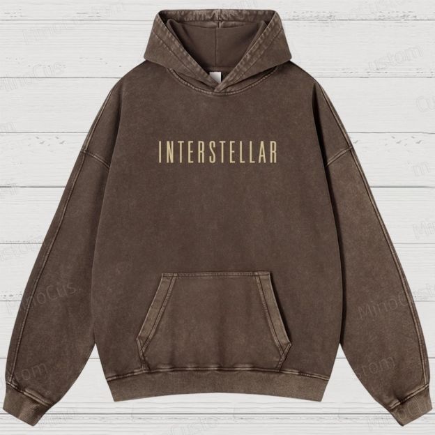 Interstellar Vintage Washed Hoodie