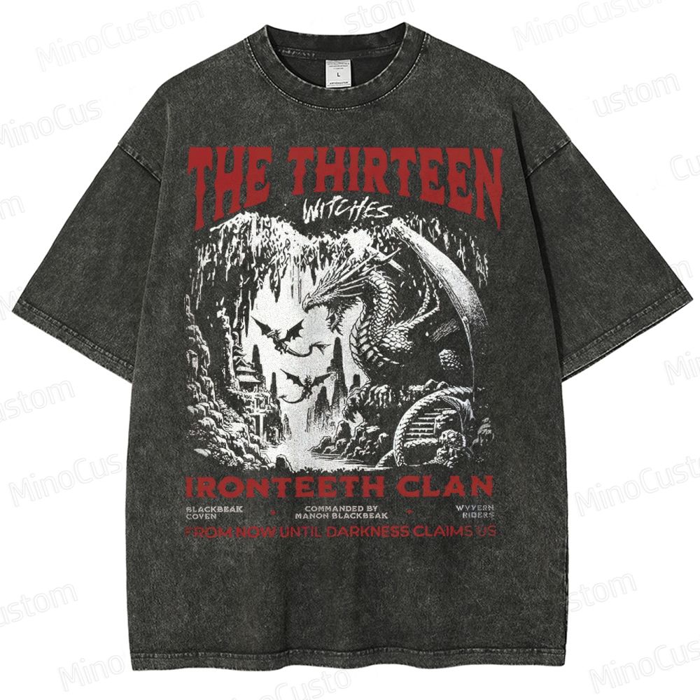The Thirteen Throne Of Glass Washed T-Shirt