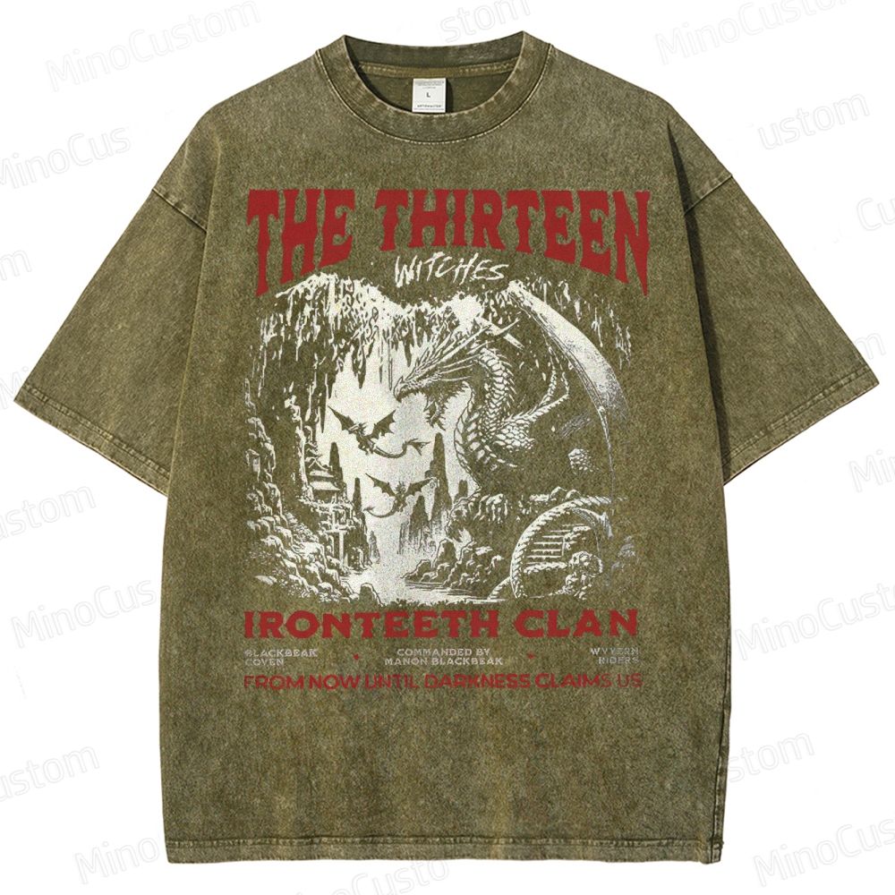 The Thirteen Throne Of Glass Washed T-Shirt