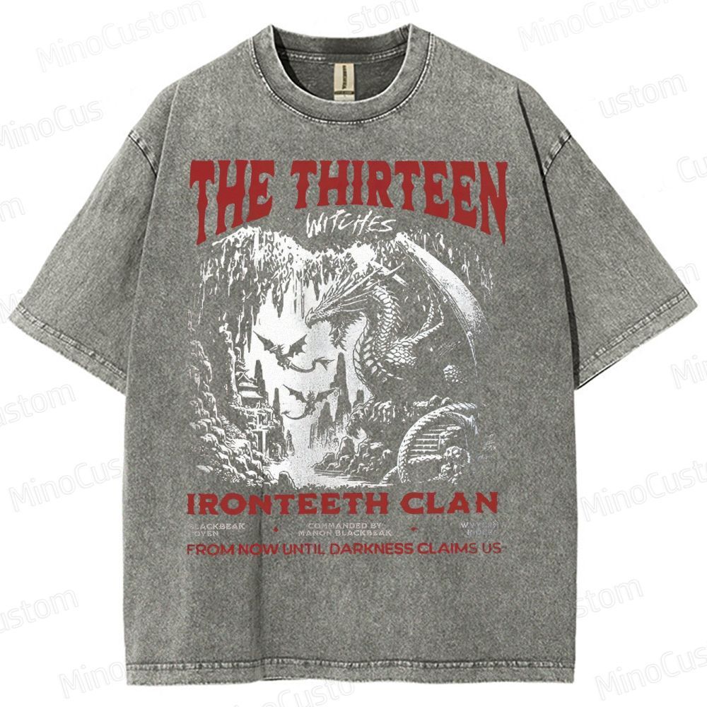The Thirteen Throne Of Glass Washed T-Shirt