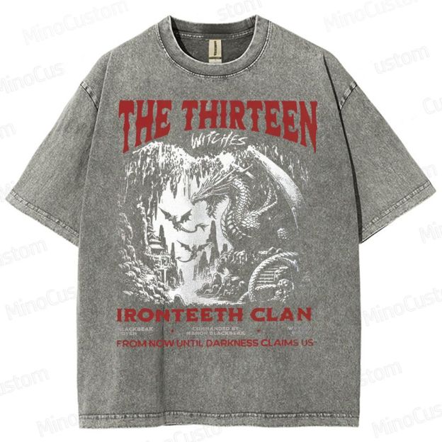 The Thirteen Throne Of Glass Washed T-Shirt