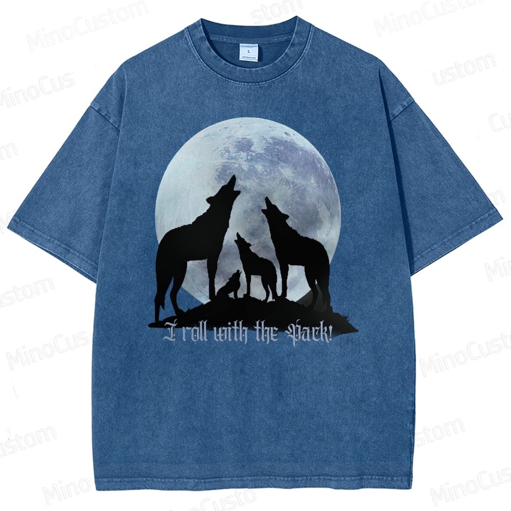 I roll with the Pack! Washed T-Shirt 
