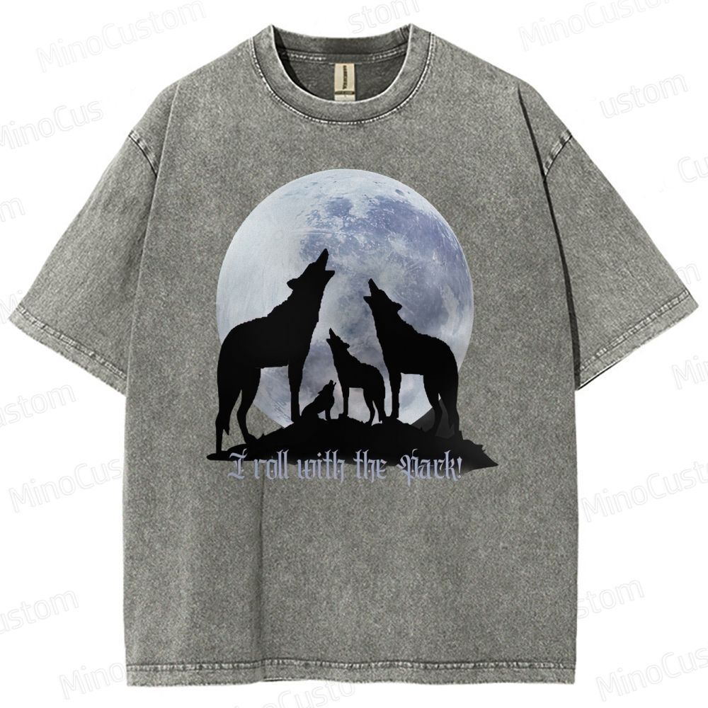 I roll with the Pack! Washed T-Shirt 