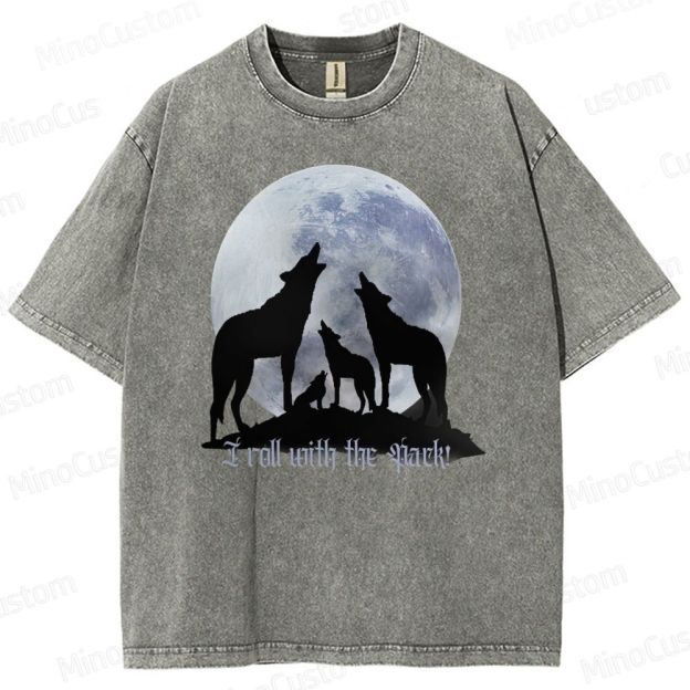 I roll with the Pack! Washed T-Shirt 