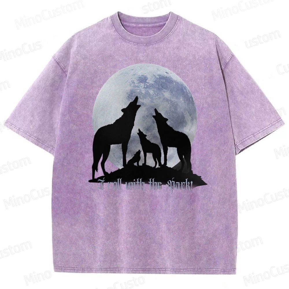 I roll with the Pack! Washed T-Shirt 