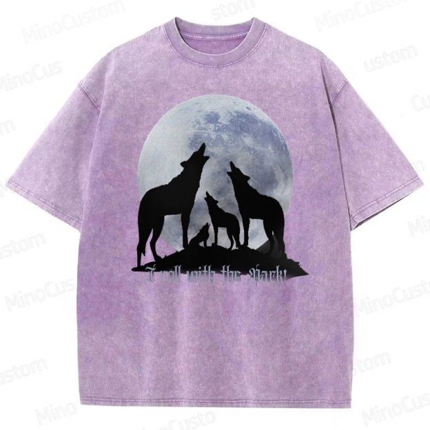 I roll with the Pack! Washed T-Shirt 