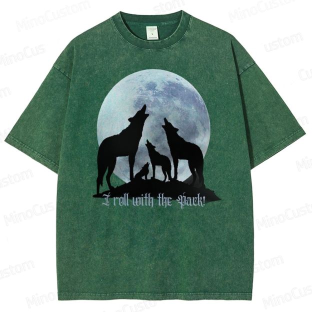 I roll with the Pack! Washed T-Shirt 