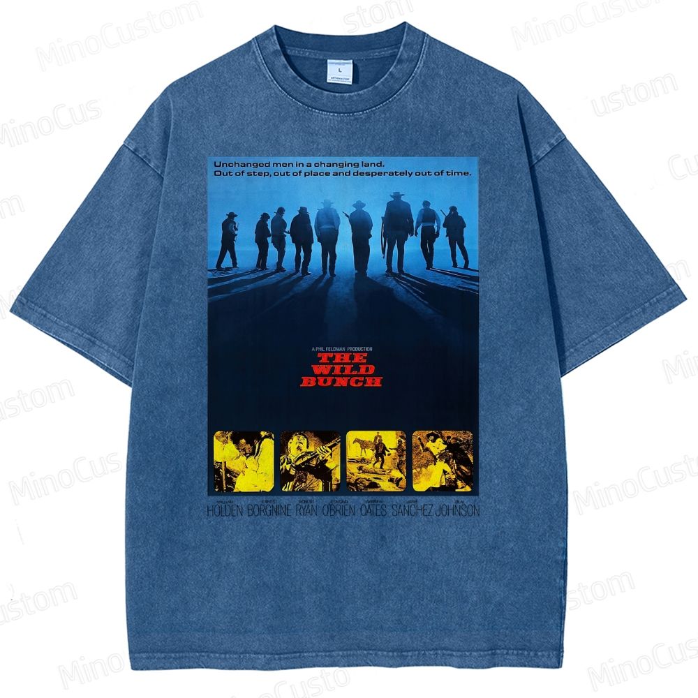 The Wild Bunch (1969) Essential Washed T-Shirt 