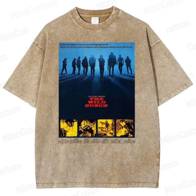 The Wild Bunch (1969) Essential Washed T-Shirt 
