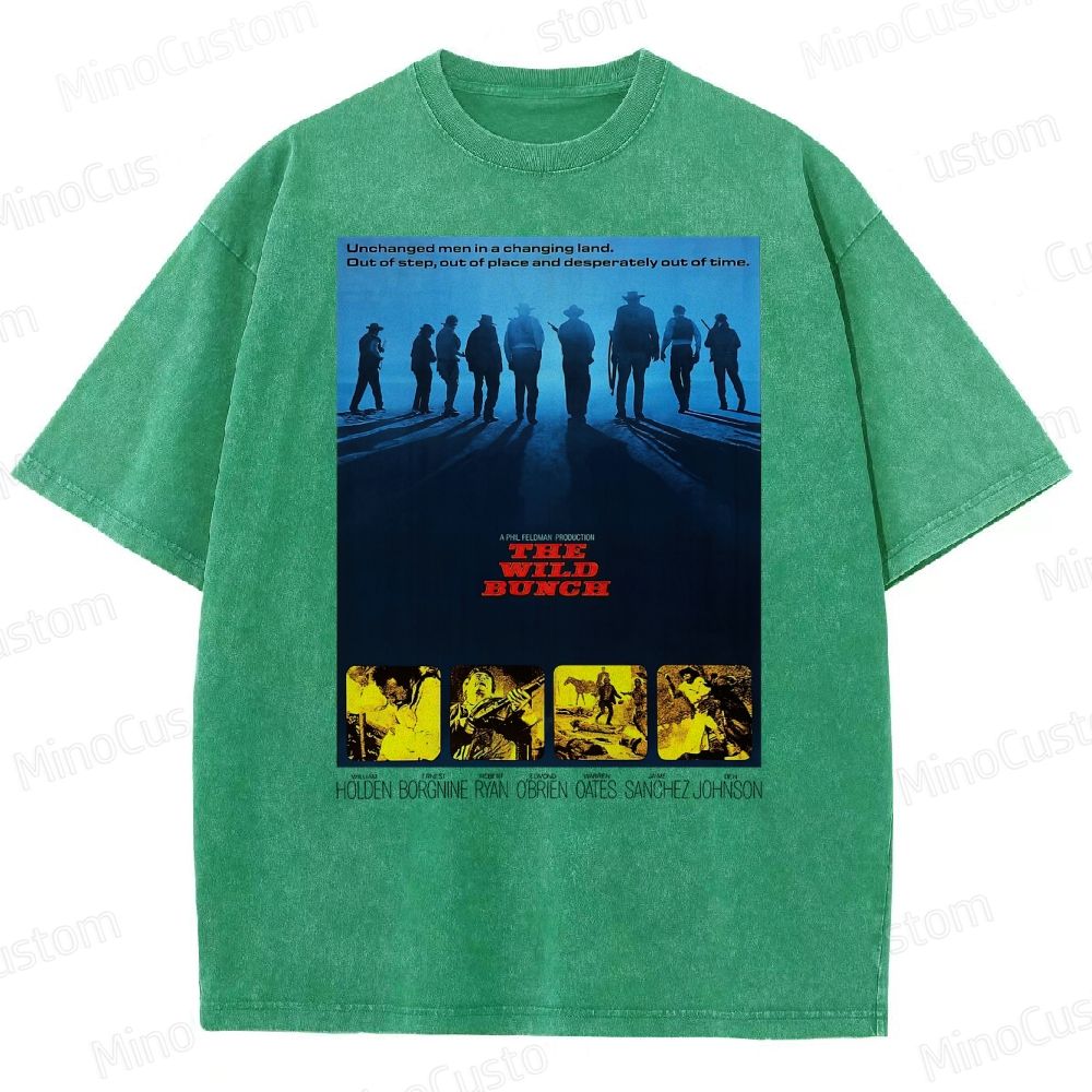 The Wild Bunch (1969) Essential Washed T-Shirt 