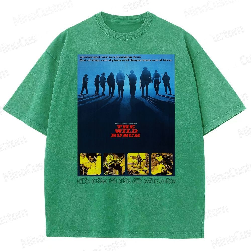 The Wild Bunch (1969) Essential Washed T-Shirt 