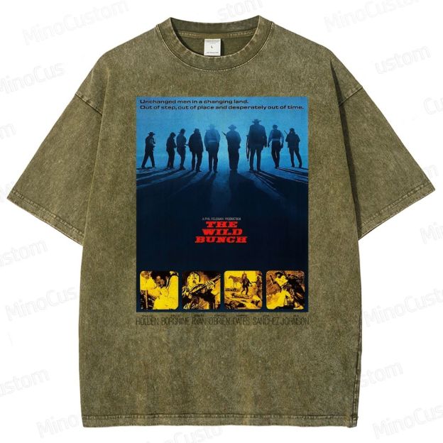The Wild Bunch (1969) Essential Washed T-Shirt 