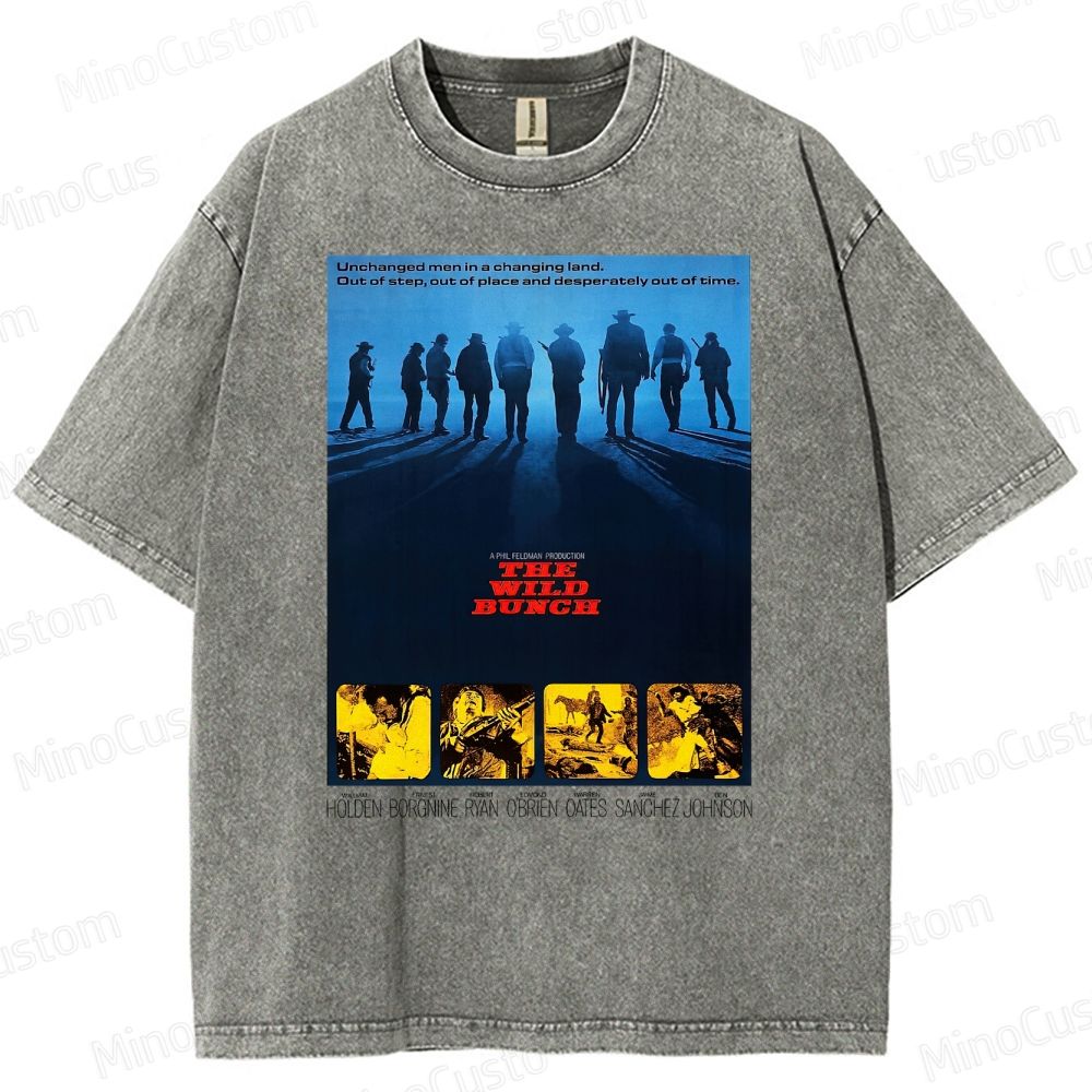 The Wild Bunch (1969) Essential Washed T-Shirt 