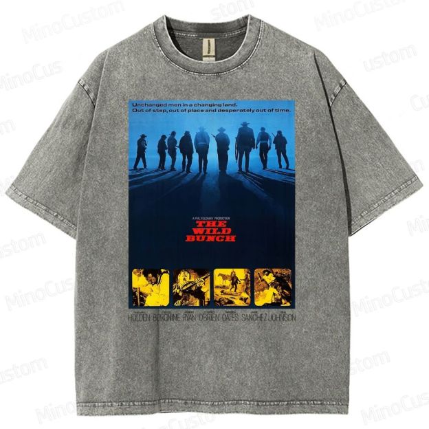 The Wild Bunch (1969) Essential Washed T-Shirt 