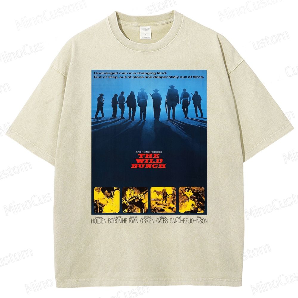 The Wild Bunch (1969) Essential Washed T-Shirt 