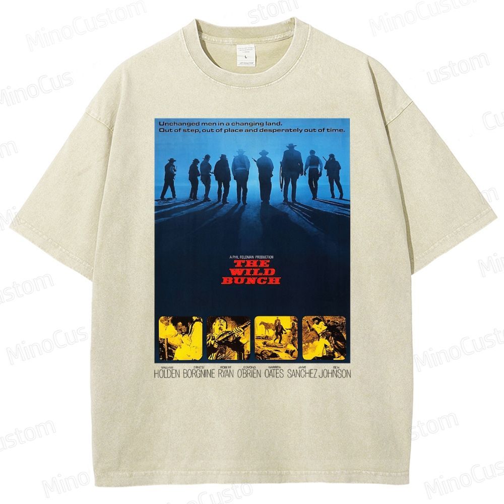 The Wild Bunch (1969) Essential Washed T-Shirt