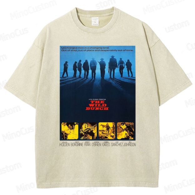 The Wild Bunch (1969) Essential Washed T-Shirt 
