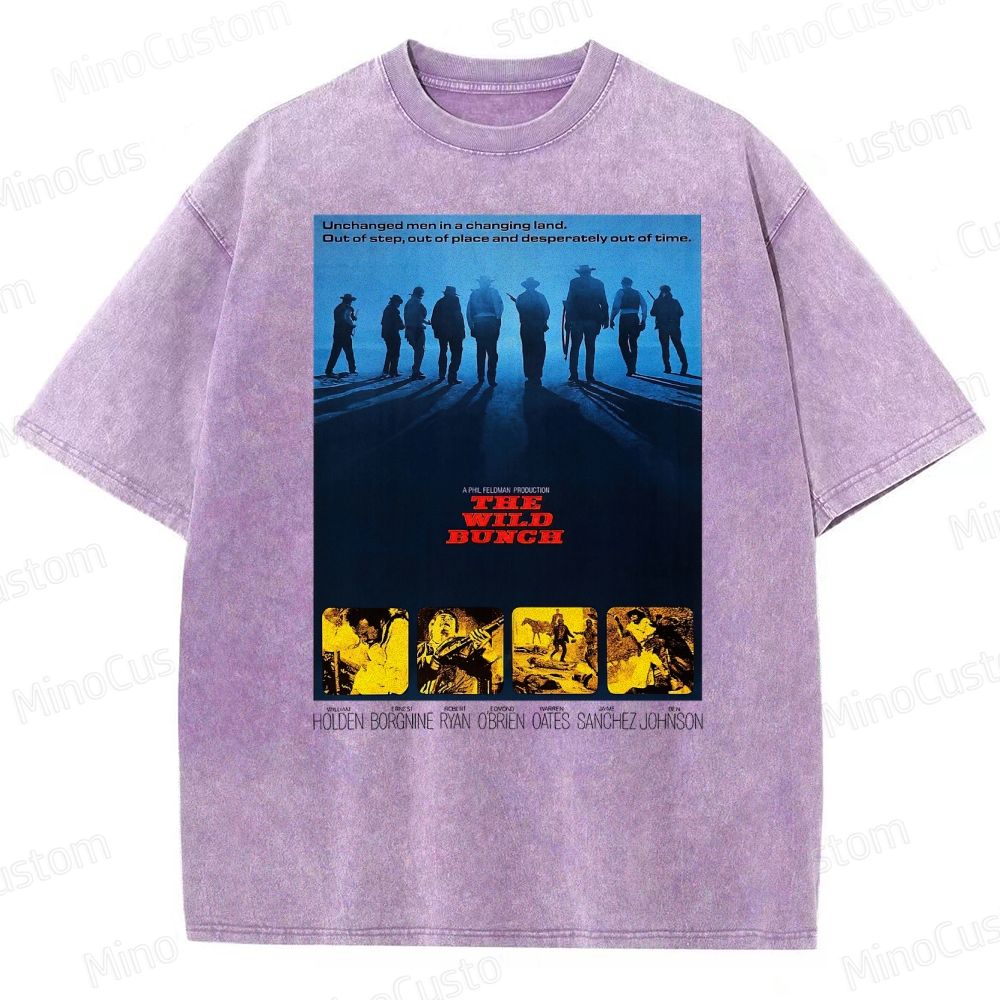 The Wild Bunch (1969) Essential Washed T-Shirt 