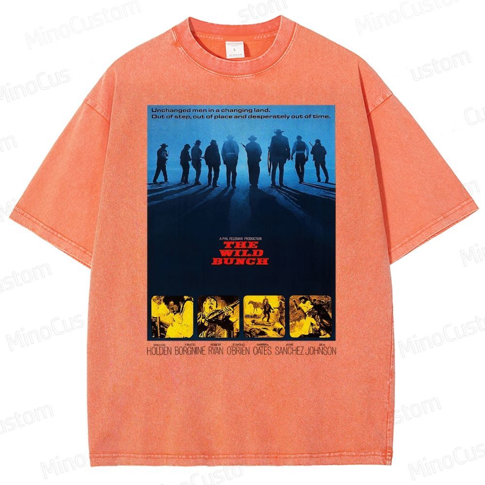 The Wild Bunch (1969) Essential Washed T-Shirt 