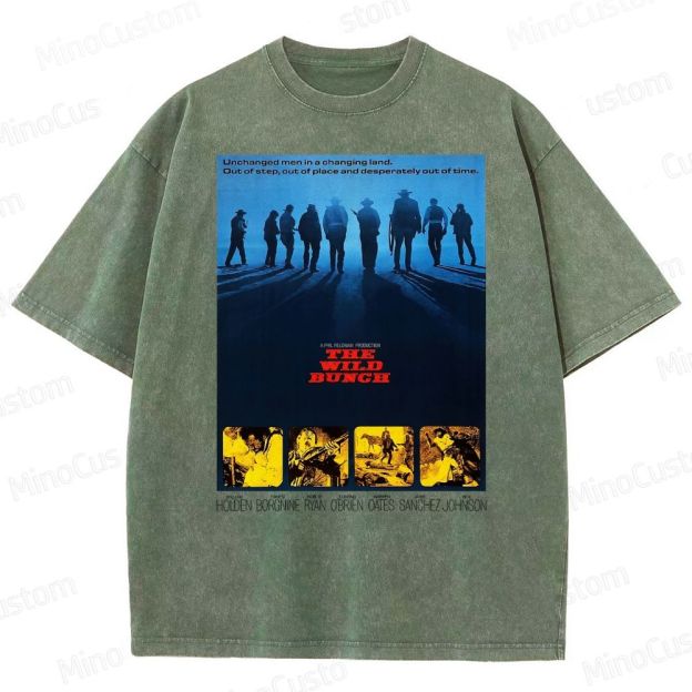 The Wild Bunch (1969) Essential Washed T-Shirt 