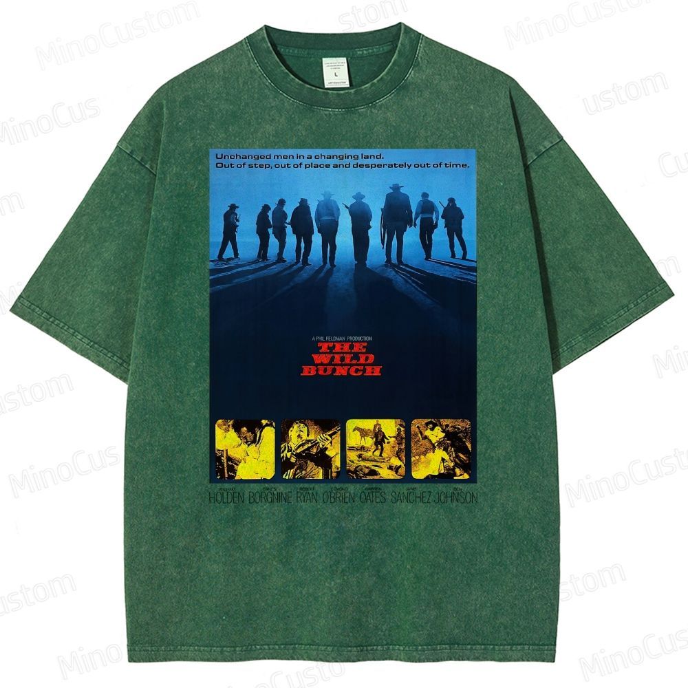 The Wild Bunch (1969) Essential Washed T-Shirt 
