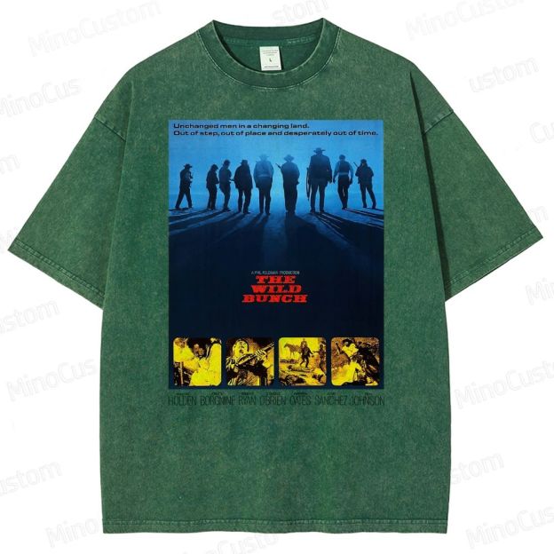 The Wild Bunch (1969) Essential Washed T-Shirt 