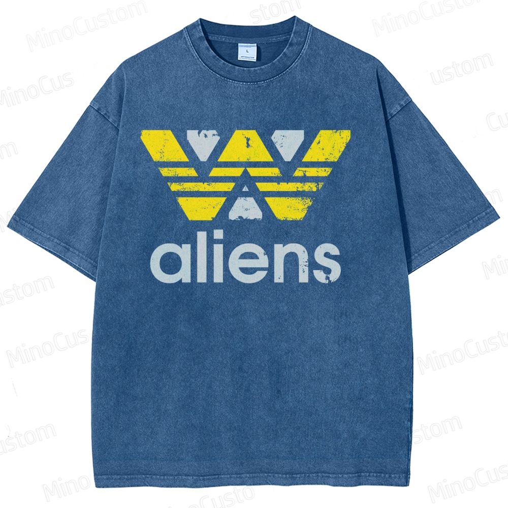 Aliens Washed T-Shirt 