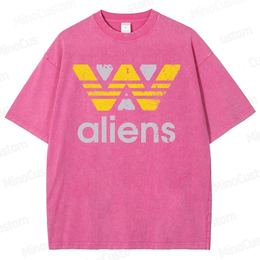 Aliens Washed T-Shirt 