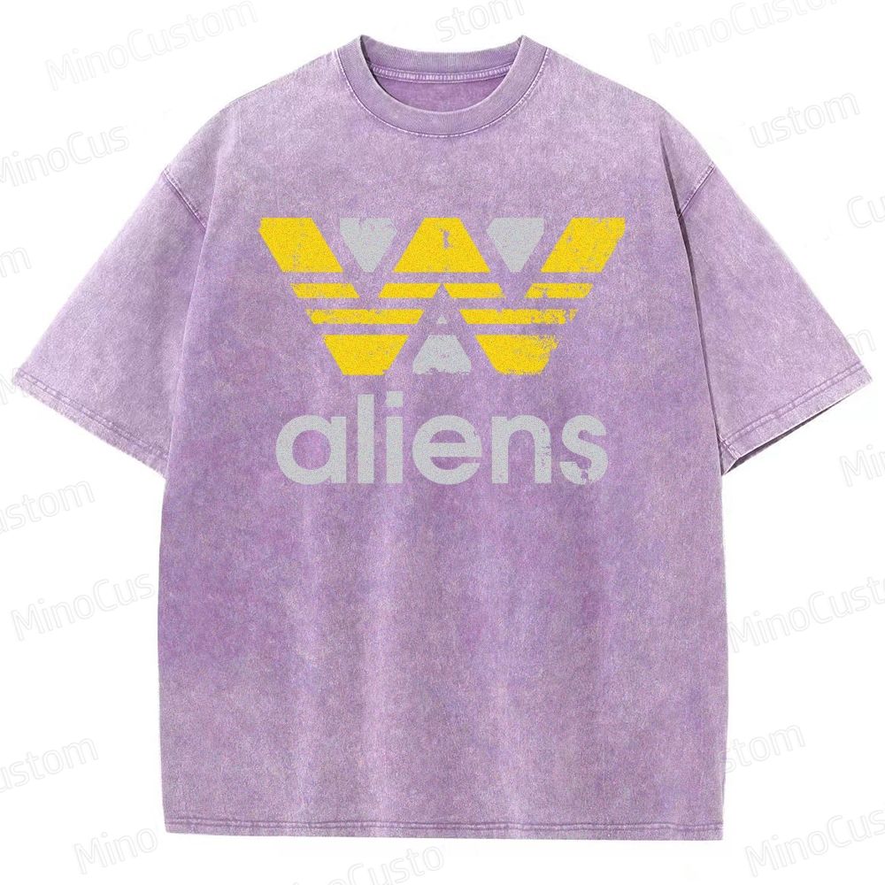 Aliens Washed T-Shirt 