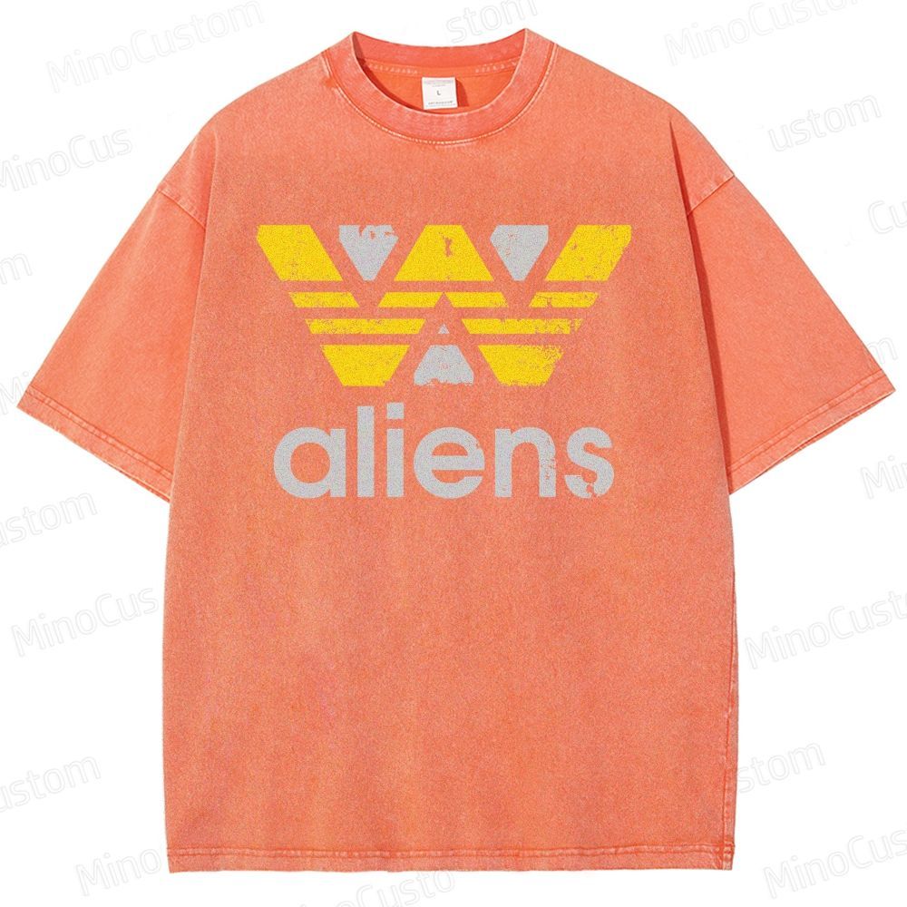 Aliens Washed T-Shirt 