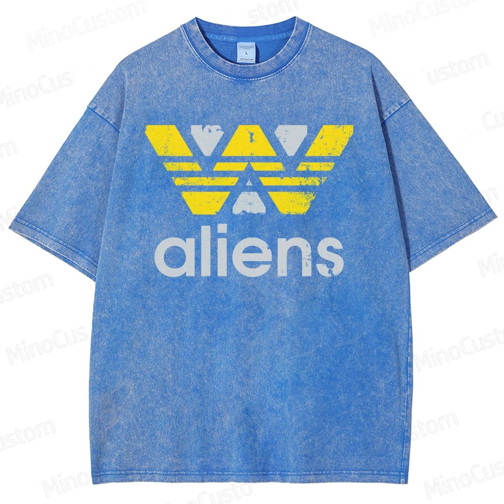 Aliens Washed T-Shirt 