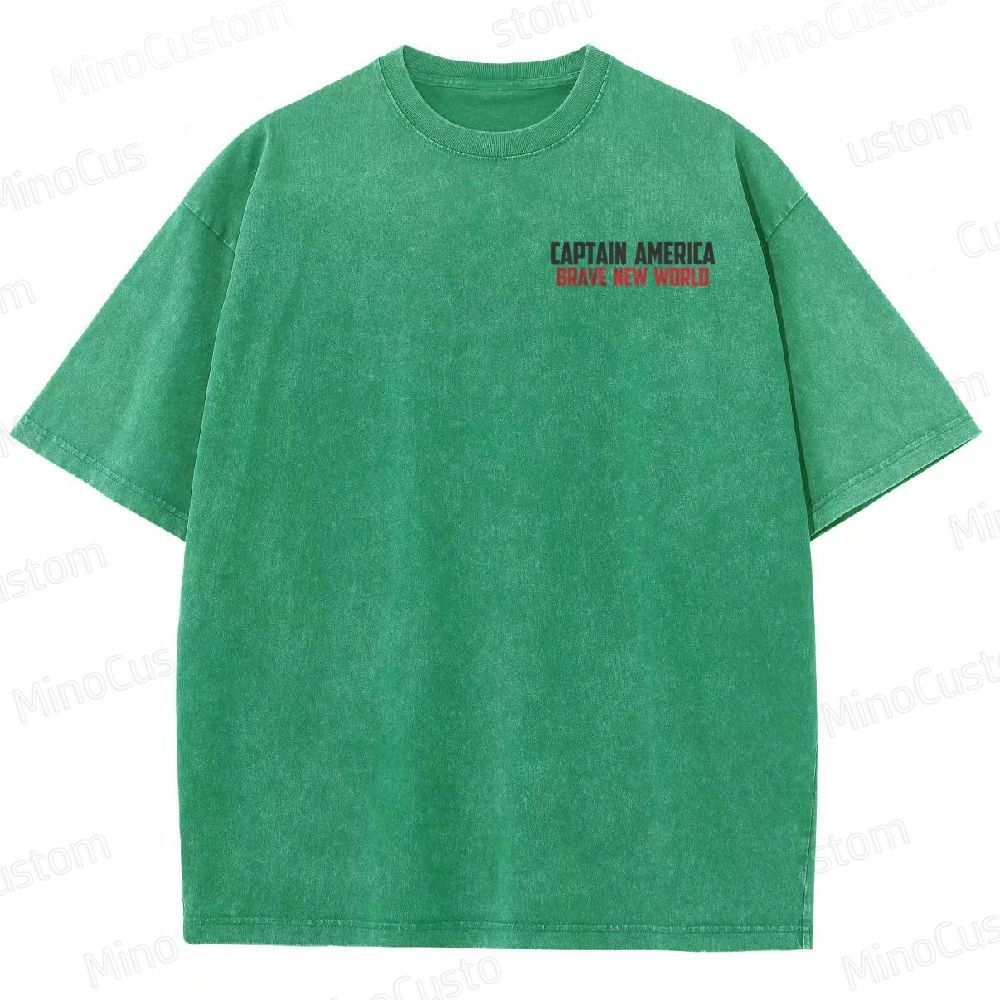 Captain America Washed T-Shirt 
