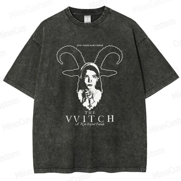The Witch Vintage Washed Horror Movie T - Shirt