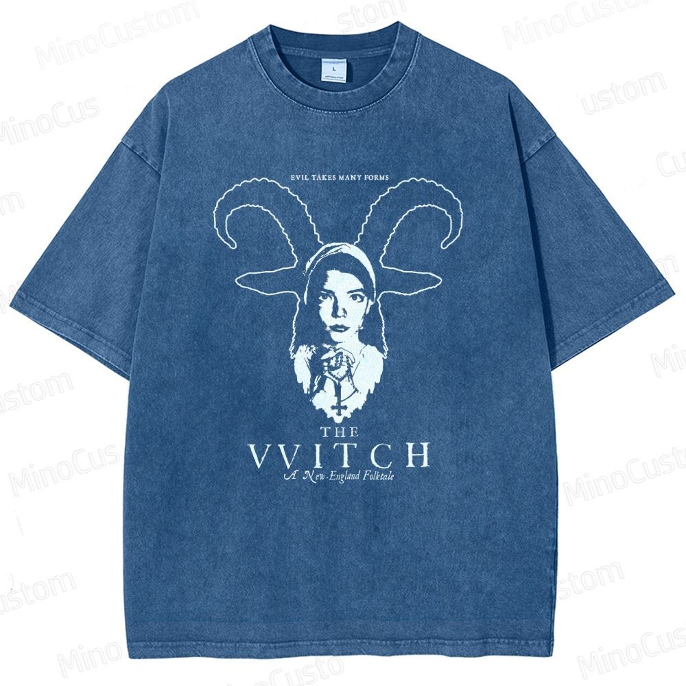 The Witch Vintage Washed Horror Movie T - Shirt