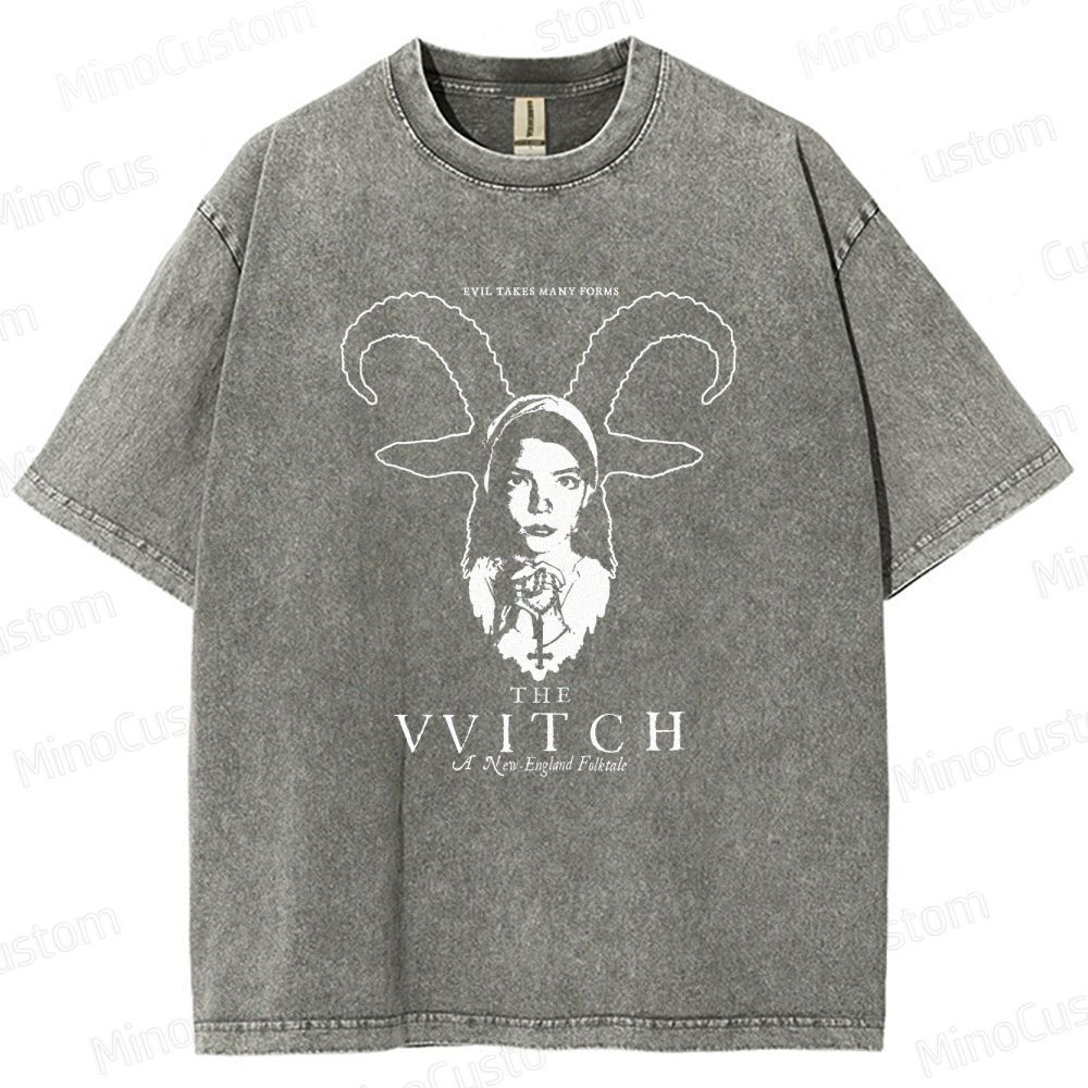 The Witch Vintage Washed Horror Movie T - Shirt