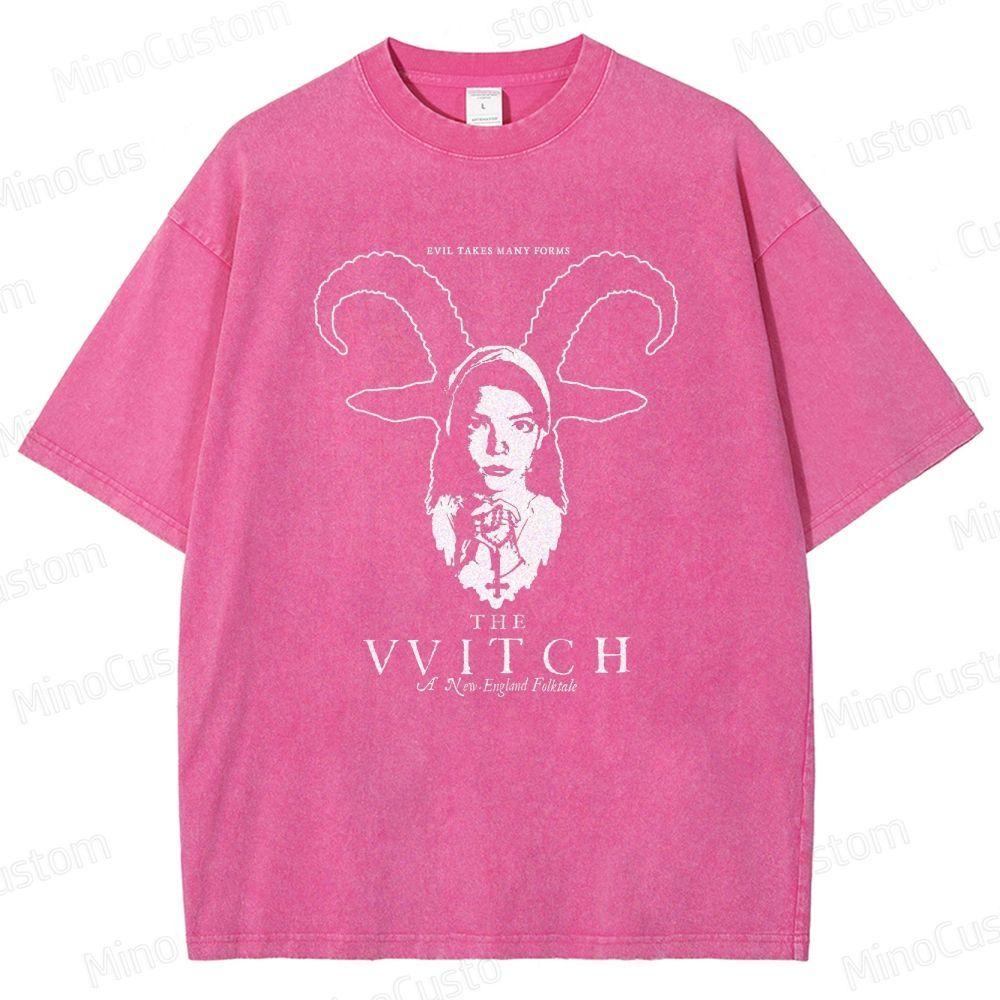 The Witch Vintage Washed Horror Movie T - Shirt