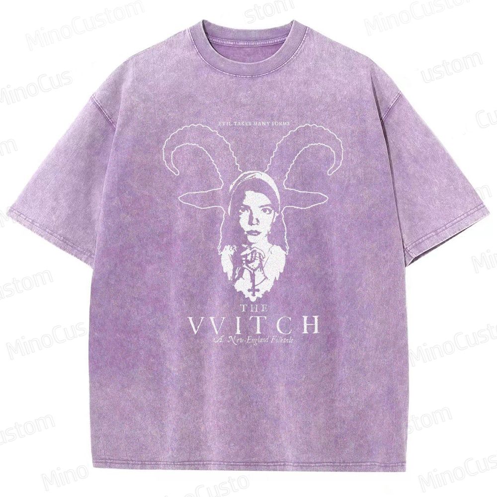 The Witch Vintage Washed Horror Movie T - Shirt