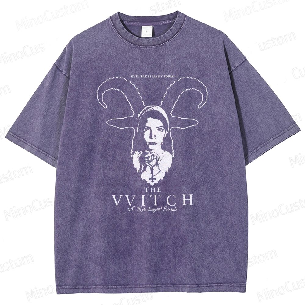 The Witch Vintage Washed Horror Movie T - Shirt