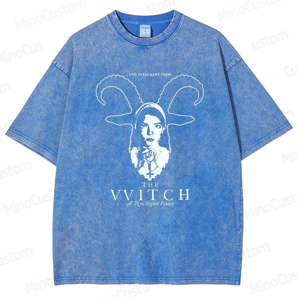 The Witch Vintage Washed Horror Movie T - Shirt