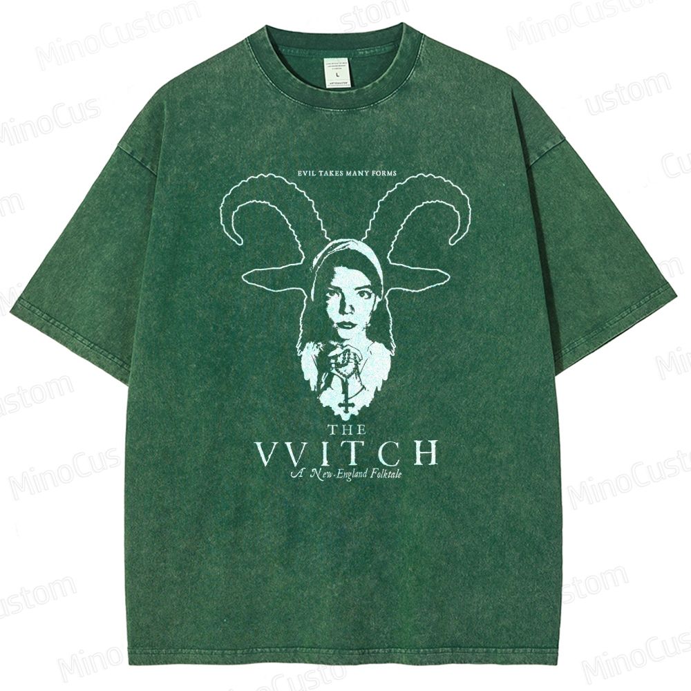 The Witch Vintage Washed Horror Movie T - Shirt