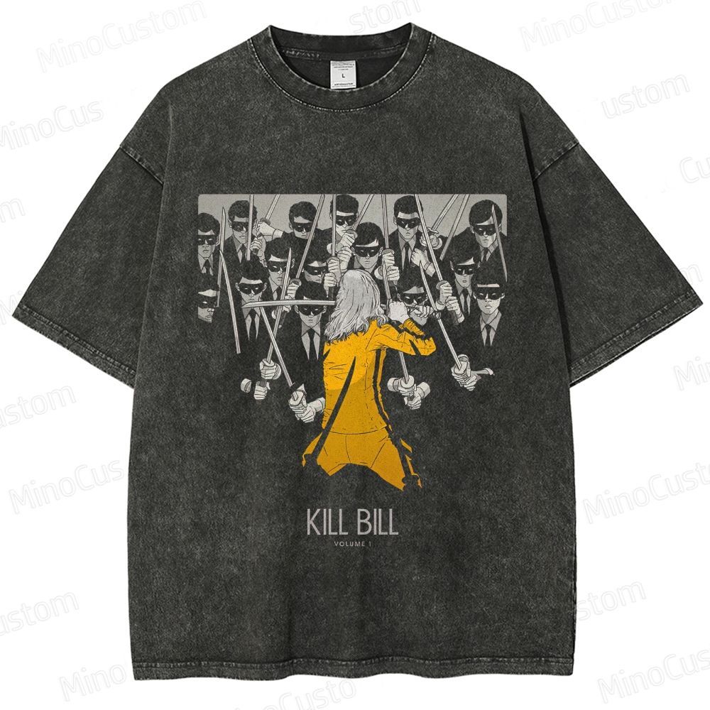 Kill Bill: Volume 1 Vintage Washed Action Movie T - Shirt