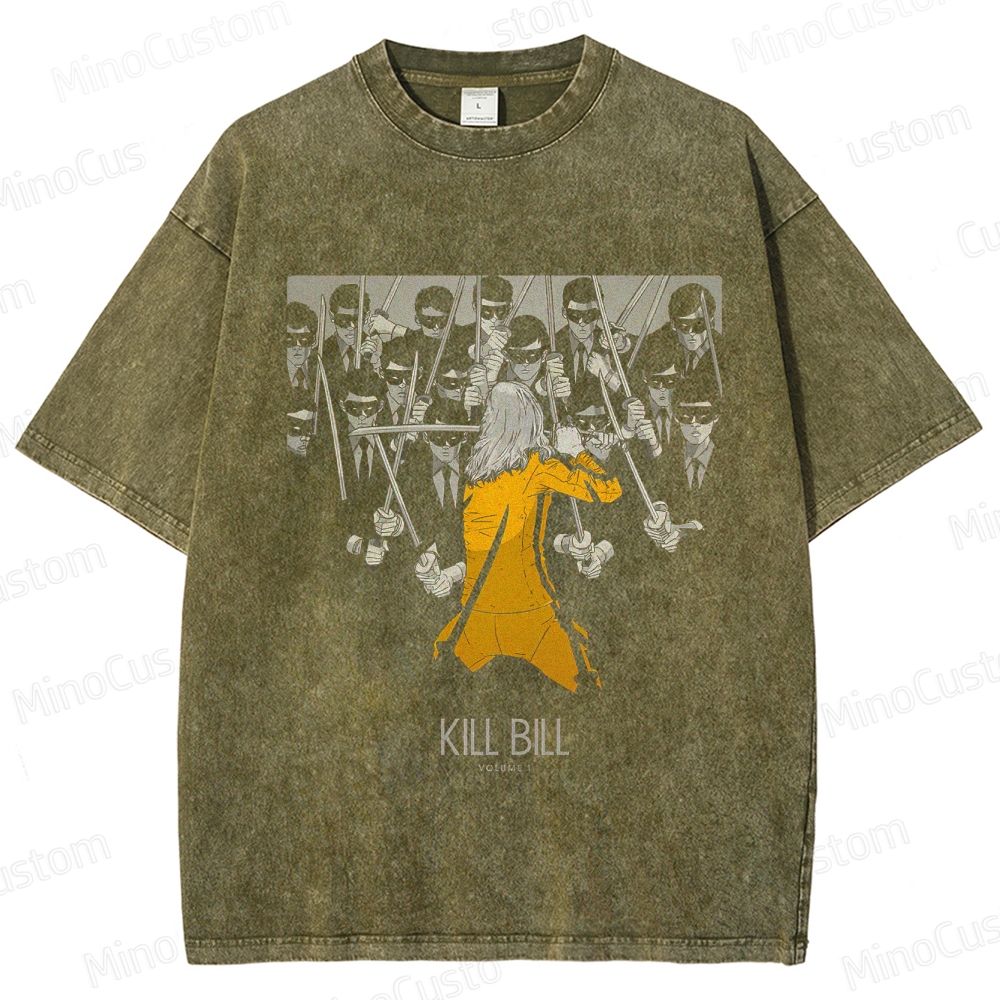 Kill Bill: Volume 1 Vintage Washed Action Movie T - Shirt
