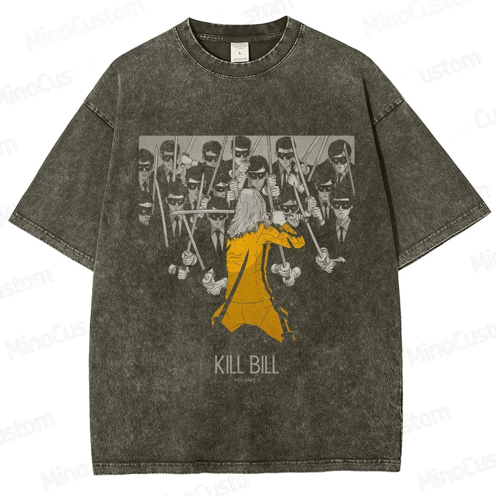 Kill Bill: Volume 1 Vintage Washed Action Movie T - Shirt