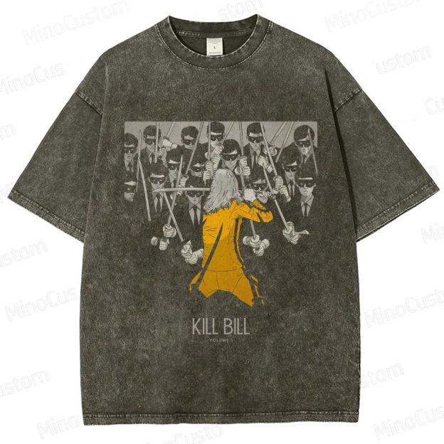 Kill Bill: Volume 1 Vintage Washed Action Movie T - Shirt