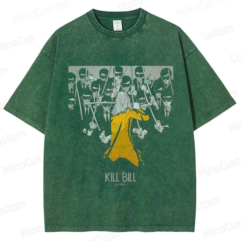 Kill Bill: Volume 1 Vintage Washed Action Movie T - Shirt